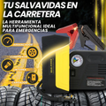 ARRANCADOR DE AUTOS Y COMPRESOR 5 EN 1